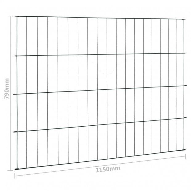 Pond Fence Set 115x79cm Green Image 7