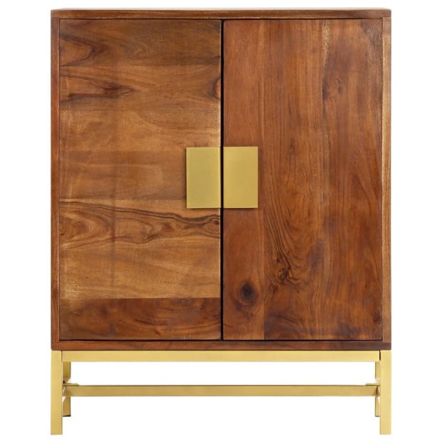 Sideboard 60x35x75 Cm Acacia Image 2