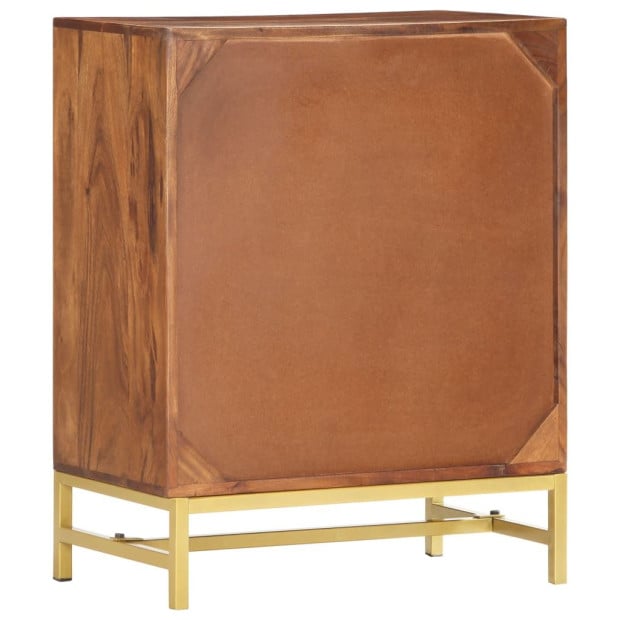 Sideboard 60x35x75 Cm Acacia Image 3