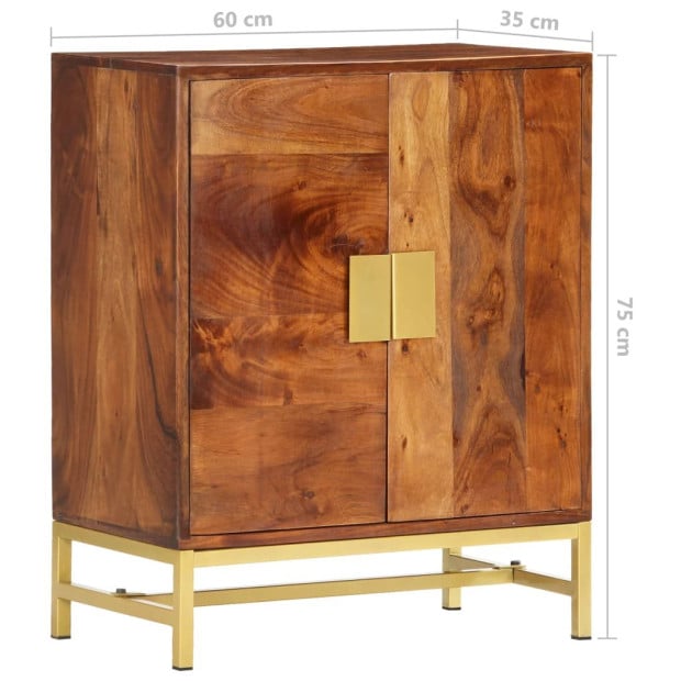 Sideboard 60x35x75 Cm Acacia Image 9