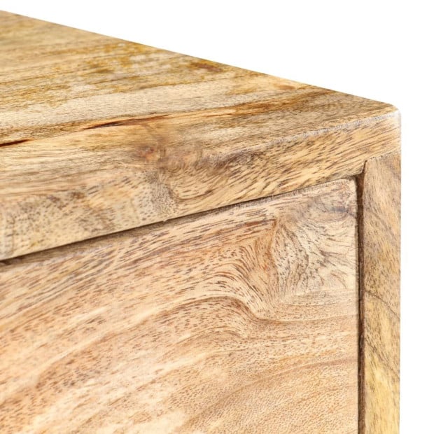 Highboard 80x30x100 Cm Solid Mango Wood Image 7