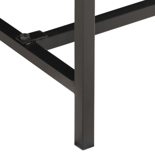 Highboard 80x30x100 Cm Solid Mango Wood Image 8