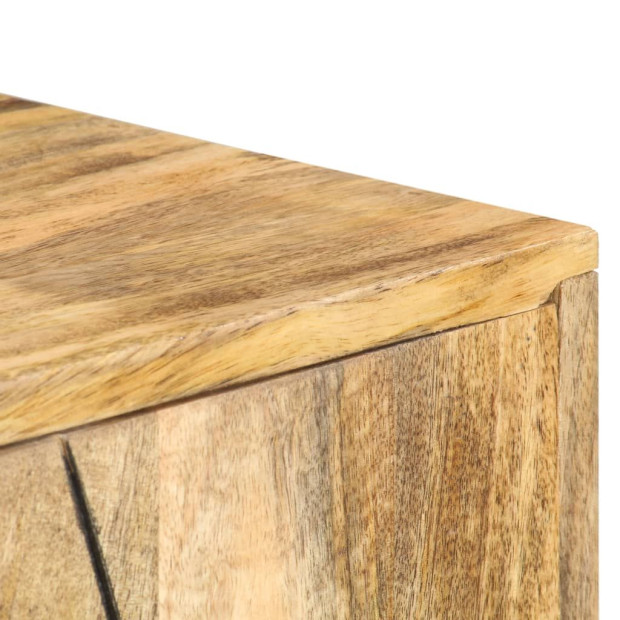 Sideboard 118x30x75 Cm Solid Mango Wood Image 4