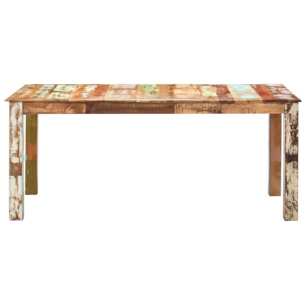 Dining Table Solid Wood 180x90x76 Cm Image 2