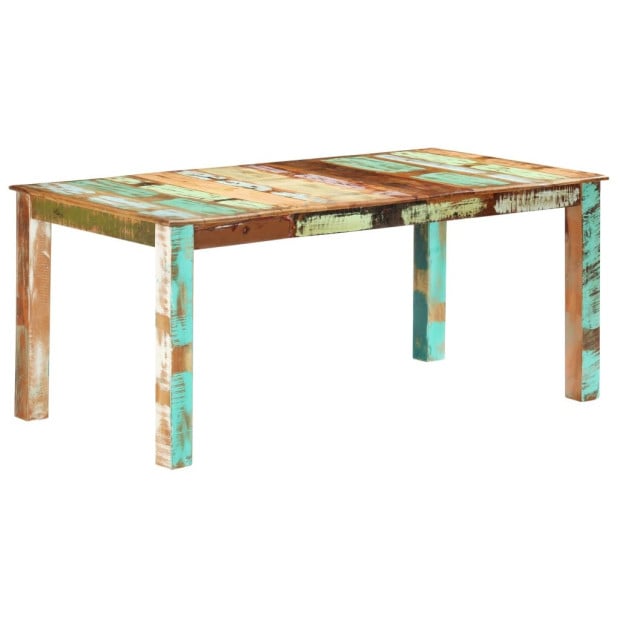 Dining Table Solid Wood 180x90x76 Cm Image 9