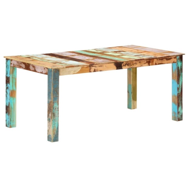 Dining Table Solid Wood 180x90x76 Cm Image 10