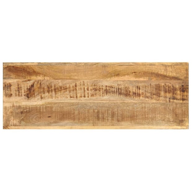 Console Table 110x35x76 Cm Solid Mango Wood Image 3