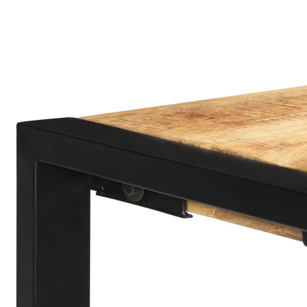Console Table 110x35x76 Cm Solid Mango Wood Image 4