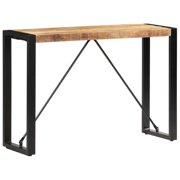 Console Table 110x35x76 Cm Solid Mango Wood Image 8