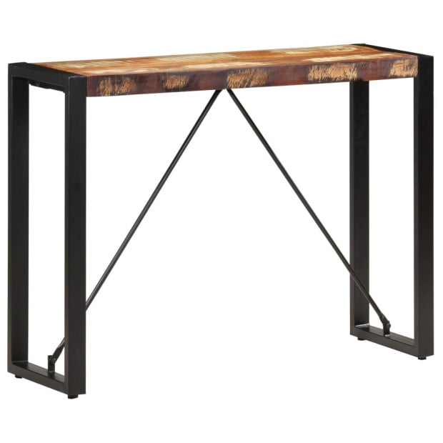 Console Table 110x35x76 Cm Solid Reclaimed Wood Image 8