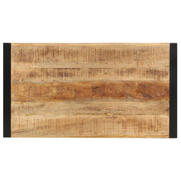 Bar Table 110x60x110 Cm Solid Mango Wood Image 3