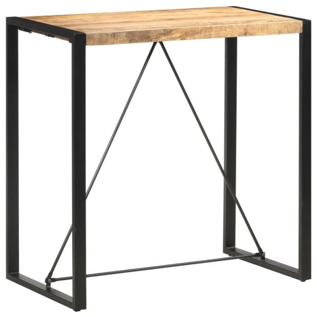 Bar Table 110x60x110 Cm Solid Mango Wood Image 7