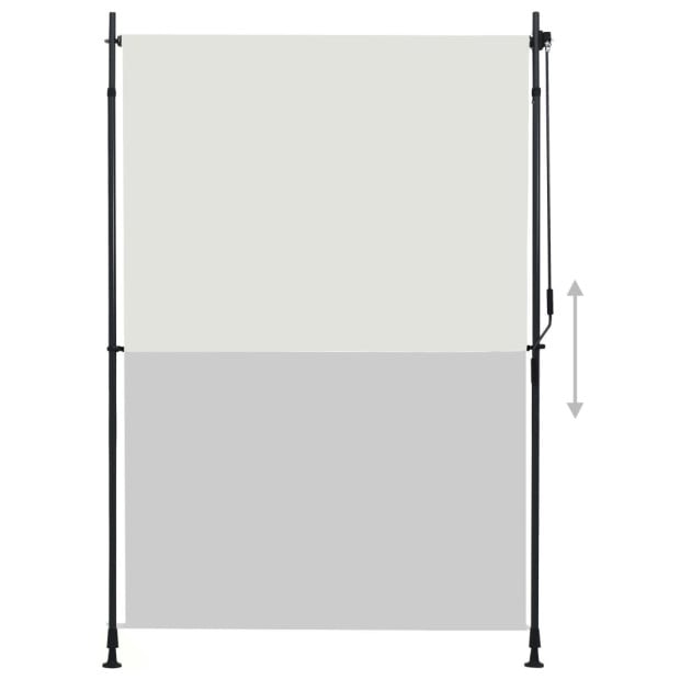 Outdoor Roller Blind 150x270 Cm Cream Image 3