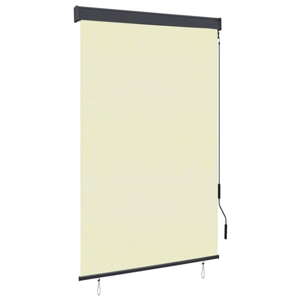 Outdoor Roller Blind 120x250 Cm Cream