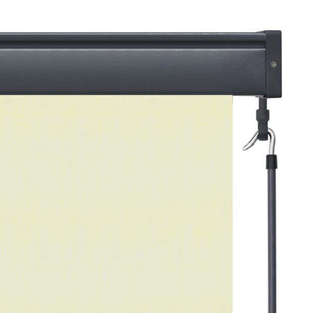 Outdoor Roller Blind 120x250 Cm Cream Image 6