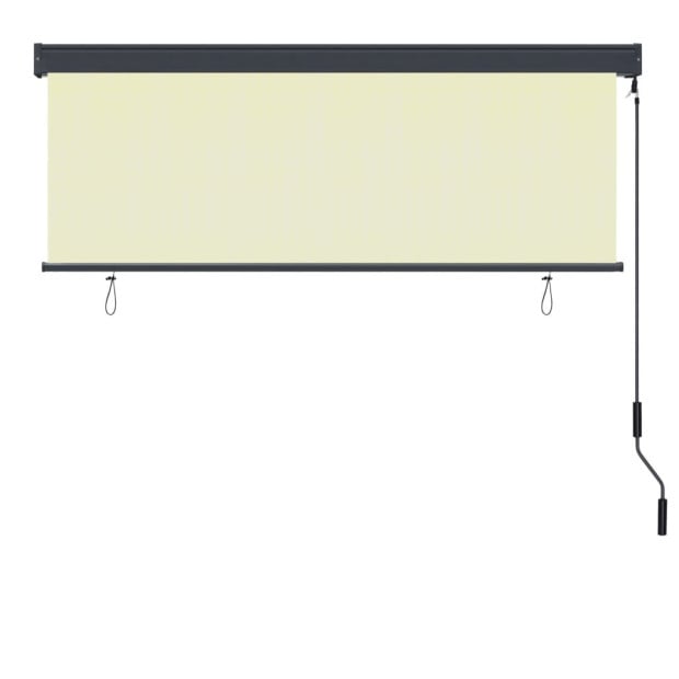 Outdoor Roller Blind 160x250 Cm Cream Image 4