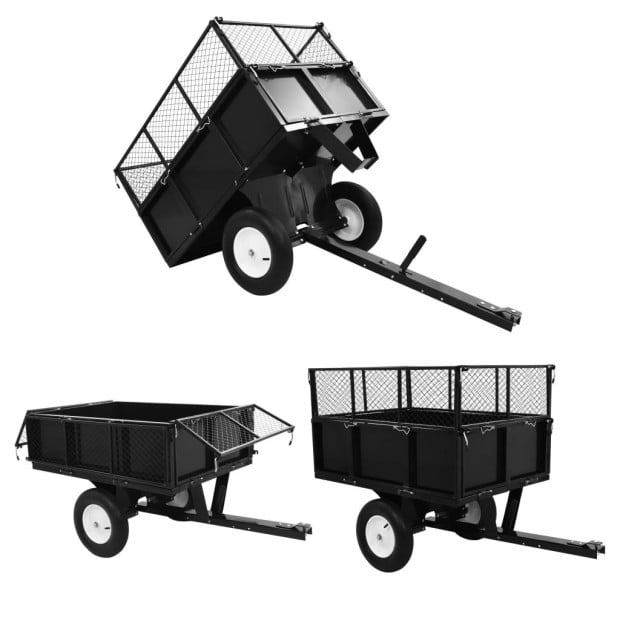 Tipping Trailer For Lawn Mower 300 Kg Load Image 7