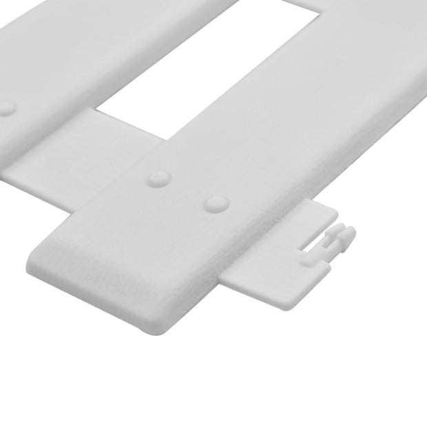 Lawn Edgings 25 Pcs White 10m Image 7