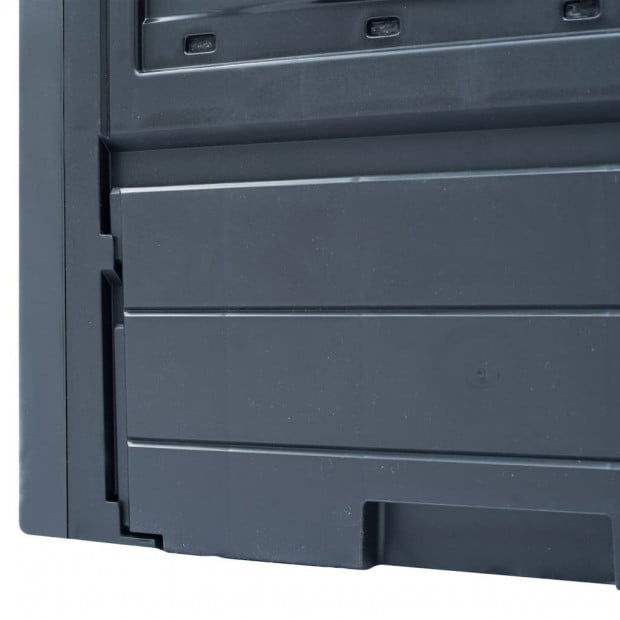 Garden Composters 2 Pcs Grey 60x60x73 Cm 520 L Image 6