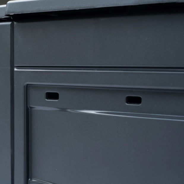 Garden Composters 3 Pcs Grey 60x60x73 Cm 780 L Image 2
