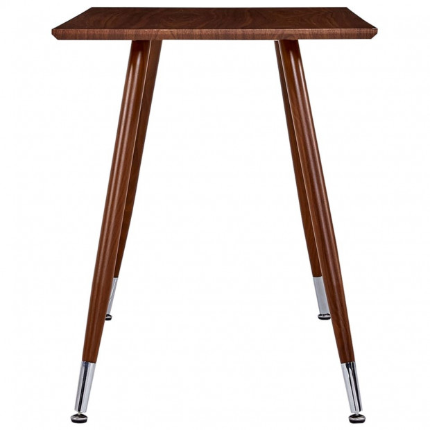Dining Table Brown 120x60x74 Cm Mdf Image 3