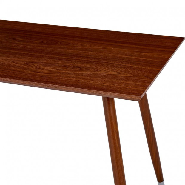 Dining Table Brown 120x60x74 Cm Mdf Image 5