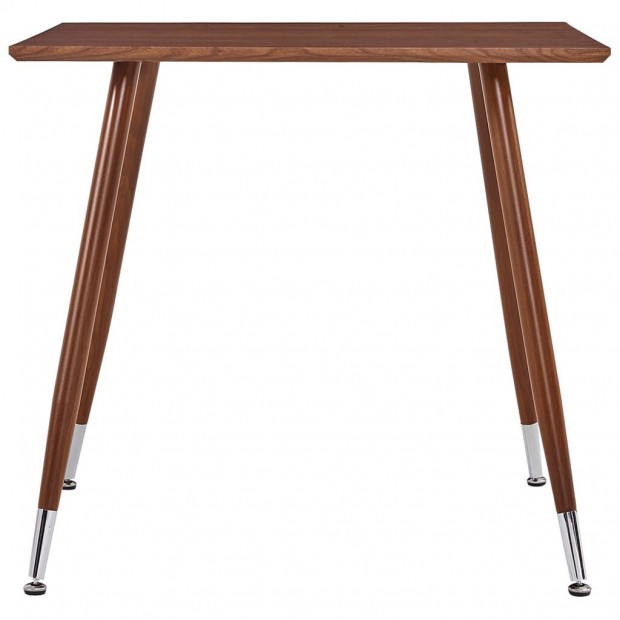 Dining Table Brown 80.5x80.5x73 Cm Mdf Image 2