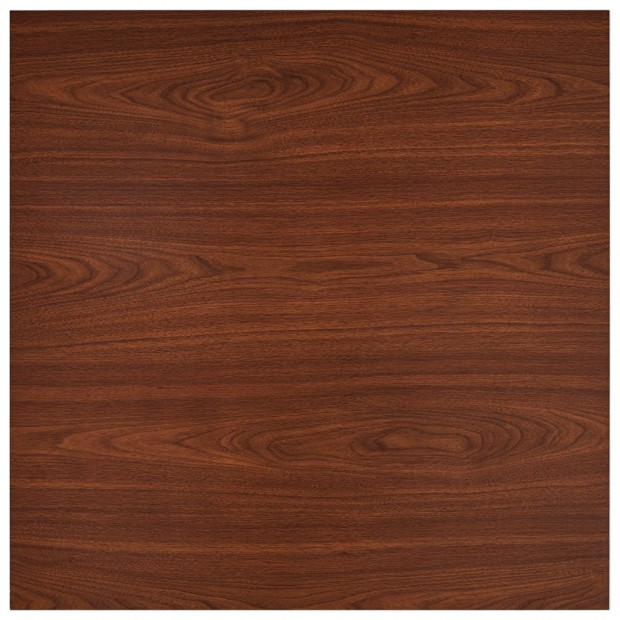 Dining Table Brown 80.5x80.5x73 Cm Mdf Image 4