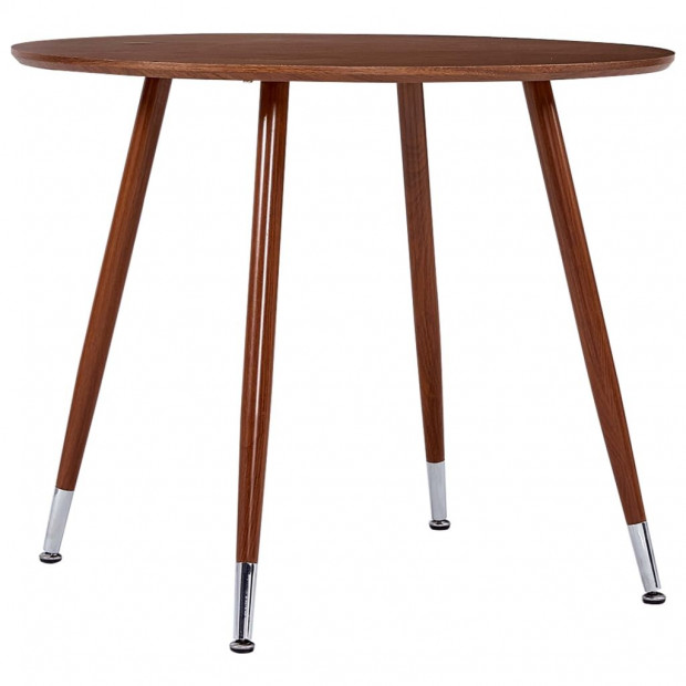 Dining Table Brown 90x73.5 Cm Mdf