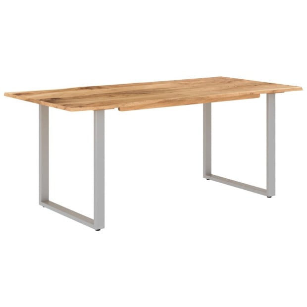 Dining Table 180x90x76 Cm Solid Acacia Wood Image 8