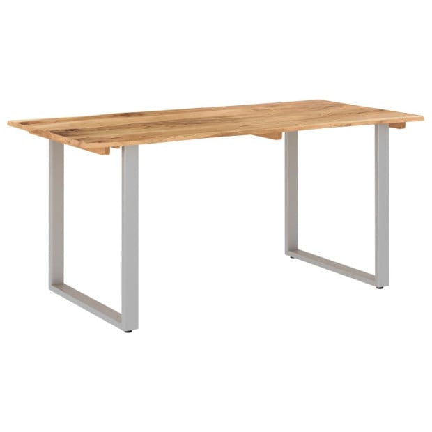 Dining Table 160x80x76 Cm Solid Acacia Wood Image 8