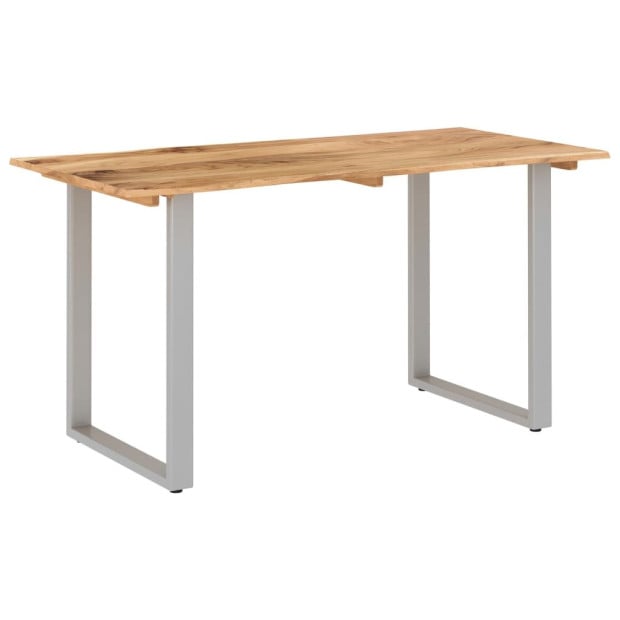 Dining Table 140x70x76 Cm Solid Acacia Wood Image 8