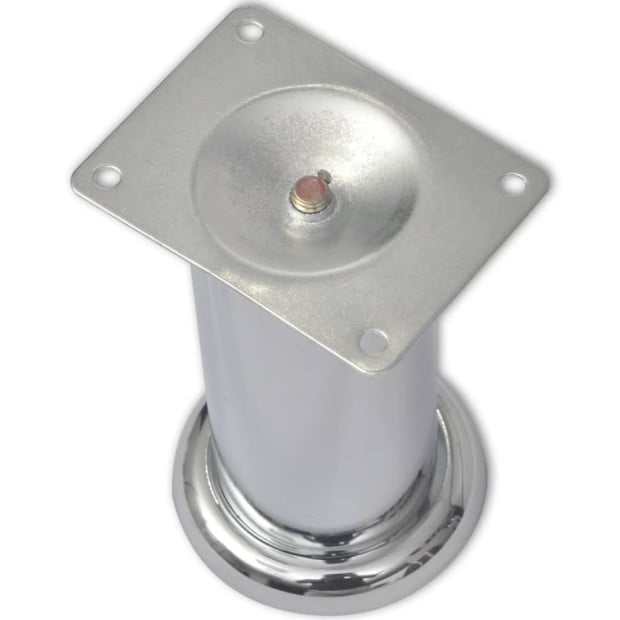 Round Sofa Legs 8 Pcs Chrome 120 Mm Image 3