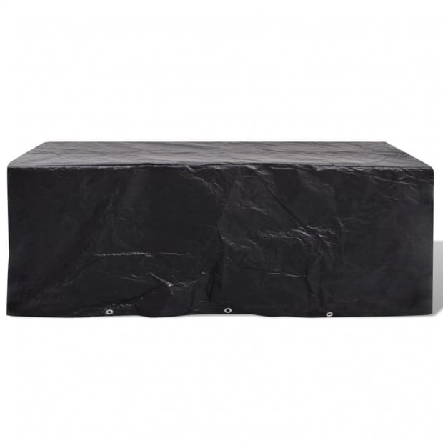 Garden Furniture Covers 2 Pcs Poly 8 Person 10 Eyelets 229x113cm Image 3