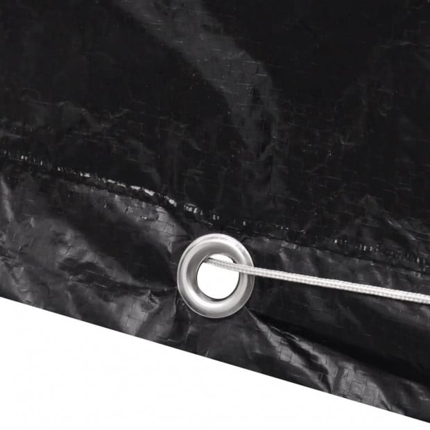 Garden Furniture Covers 2 Pcs 8 Person Poly 10 Eyelets 300x140 Cm Image 6