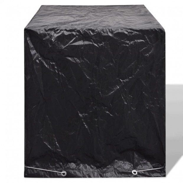 Garden Water Tank Covers 2 Pcs 8 Eyelets 116x100x120 Cm Image 3