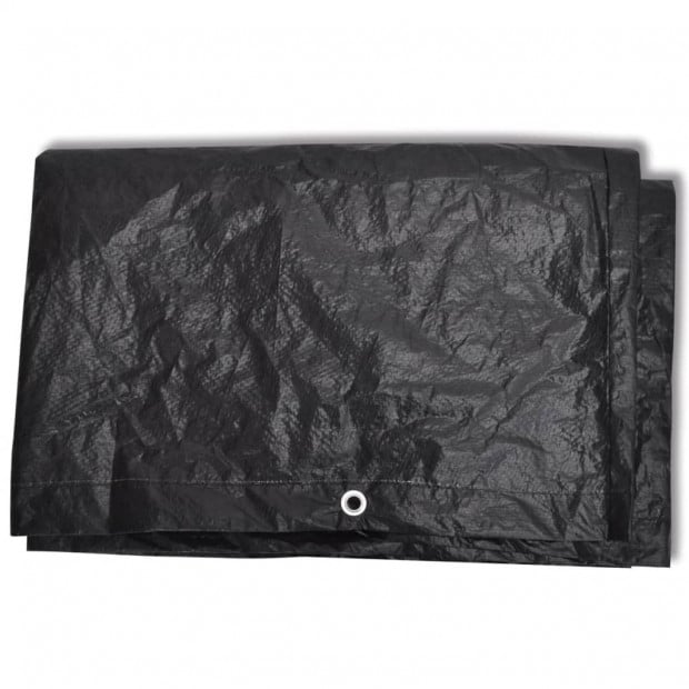 Garden Furniture Covers 2 Pcs 8 Eyelets 180x70x90 Cm Image 4