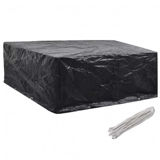 Garden Furniture Covers 2 Pcs 10 Eyelets 260x260x90 Cm Image 2