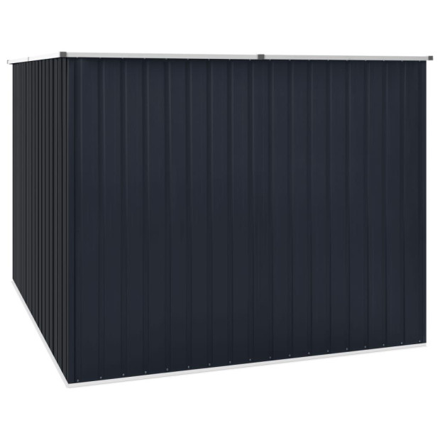 Garden Shed Anthracite 195x198x159 Cm Galvanised Steel Image 5