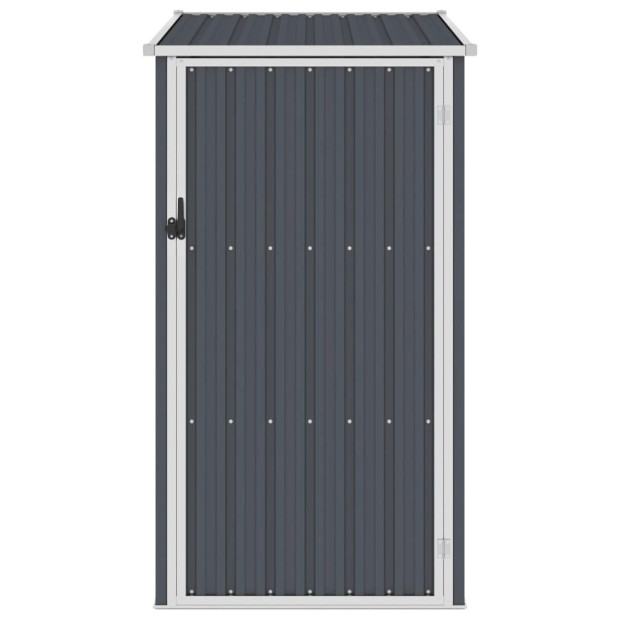 Garden Shed Anthracite 87x98x159 Cm Galvanised Steel Image 2