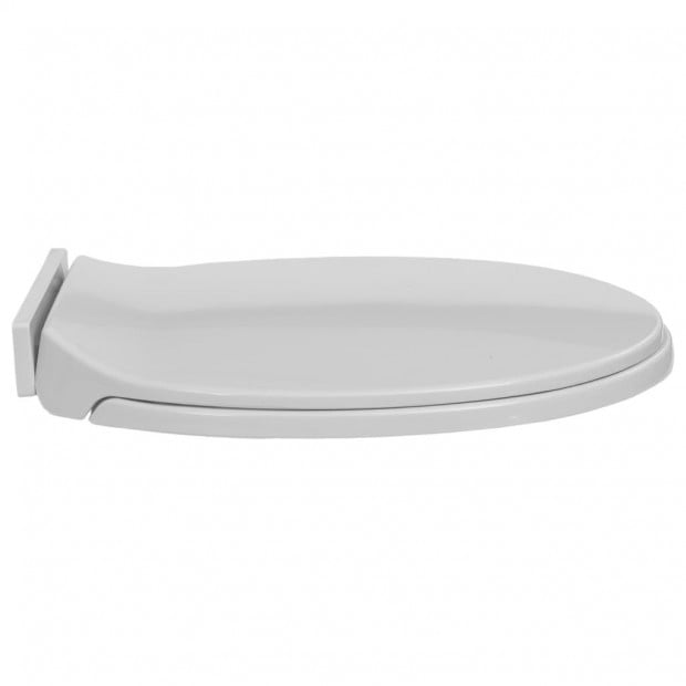 Soft-close Toilet Seat Light Grey Oval Image 6