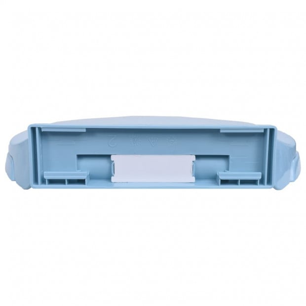 Soft-close Toilet Seat Blue Oval Image 8