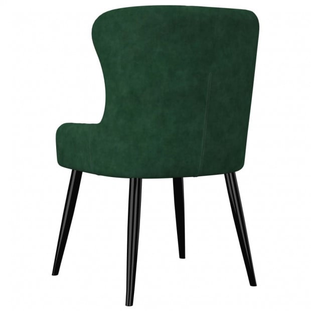 Dining Chairs 6 Pcs Green Velvet Image 5