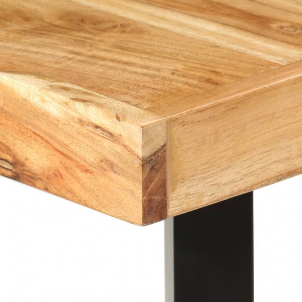 Bar Table 180x70x107 Cm Solid Acacia Wood Image 5