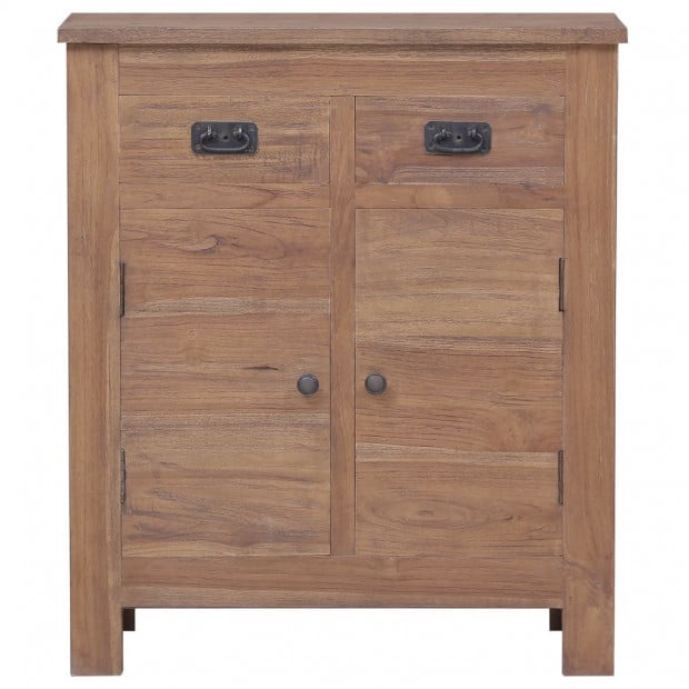 Sideboard 65x30x75 Cm Solid Teak Wood Image 3