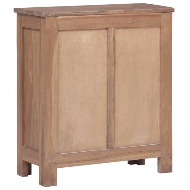 Sideboard 65x30x75 Cm Solid Teak Wood Image 4