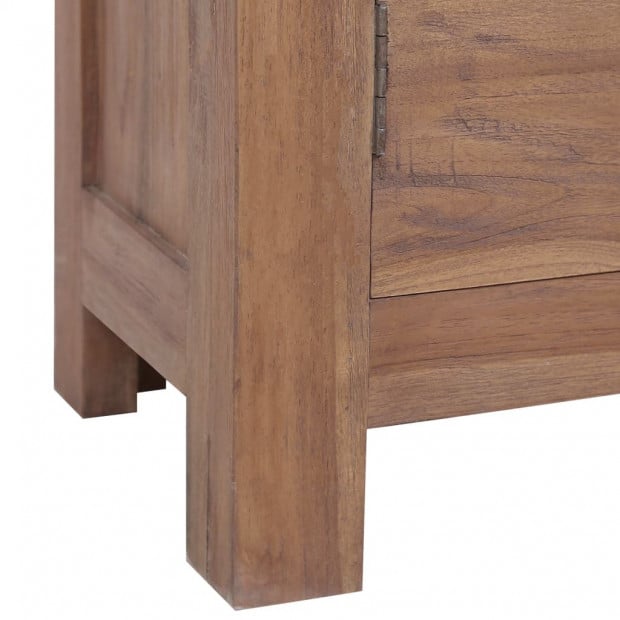 Sideboard 65x30x75 Cm Solid Teak Wood Image 7