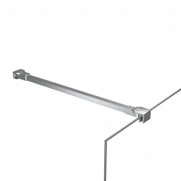 Support Arm For Bath Enclosure Stainless Steel 47.5cm Image 2