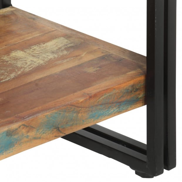 5-tier Bookcase 90x30x180 Cm Solid Reclaimed Wood Image 5