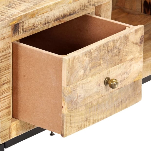 Coffee Table 88x50x42 Cm Solid Mango Wood Image 5